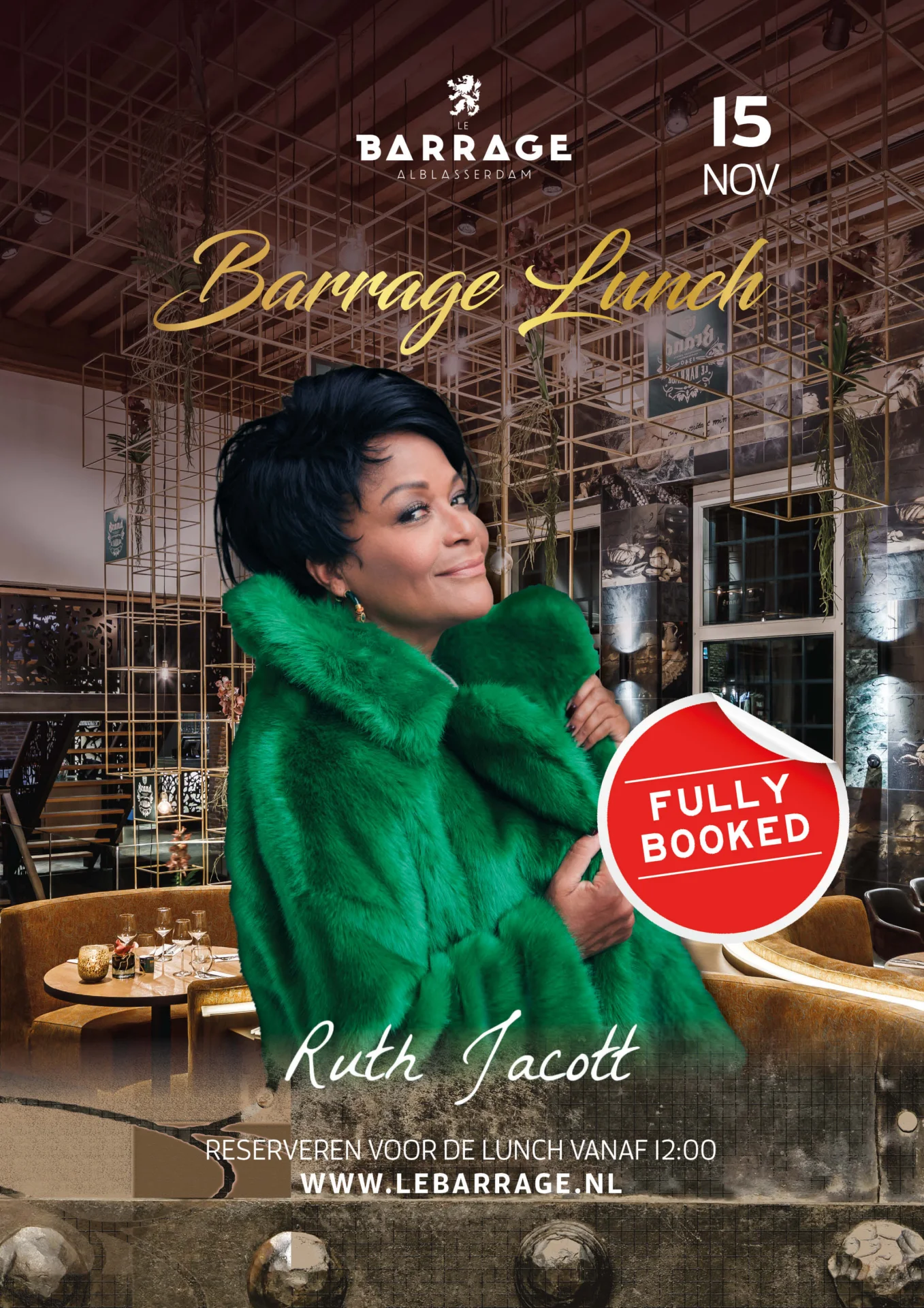 A4 Ruth Jacott 15 nov – fully booked